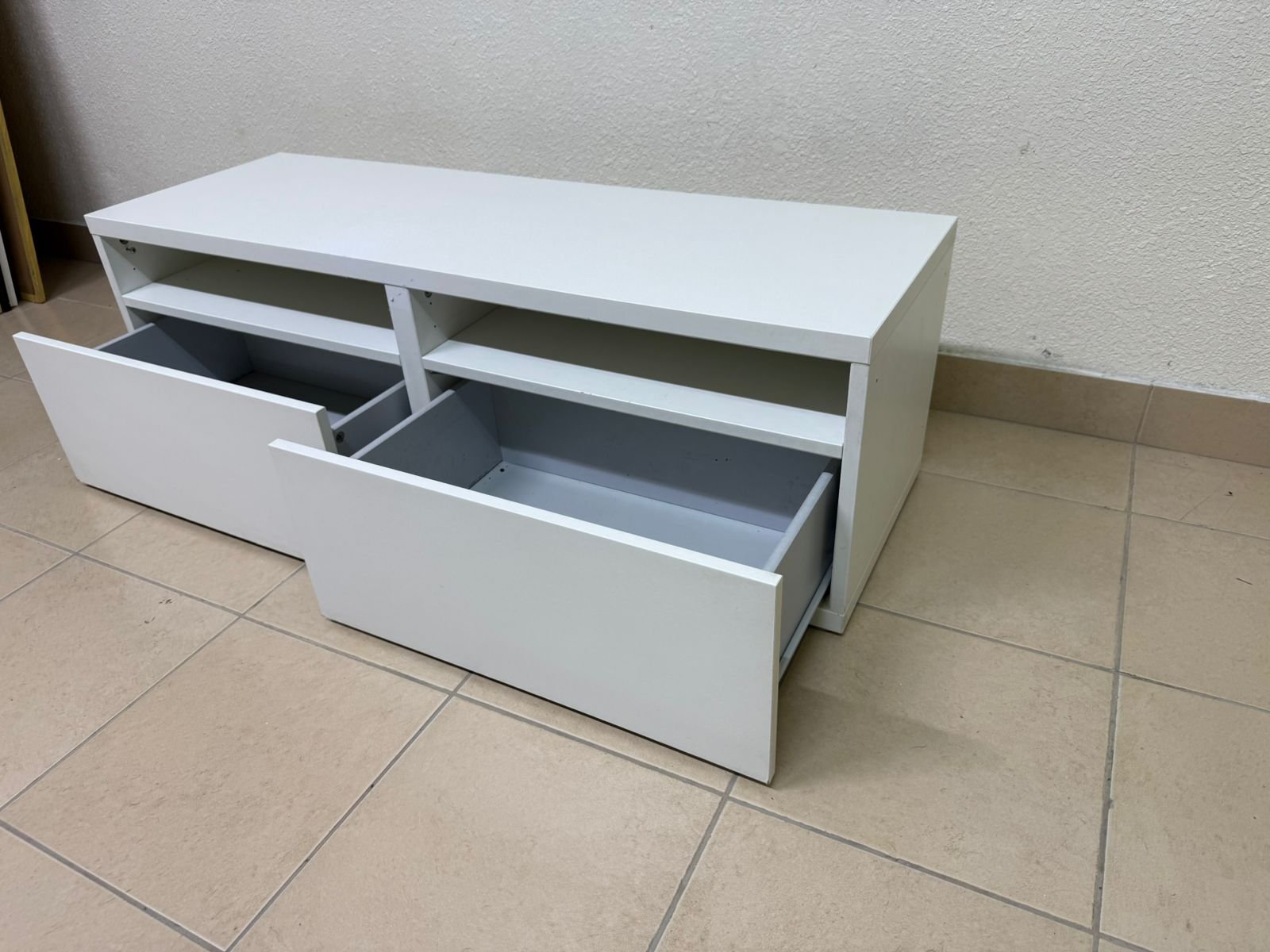White TV stand from IKEA - Image 3