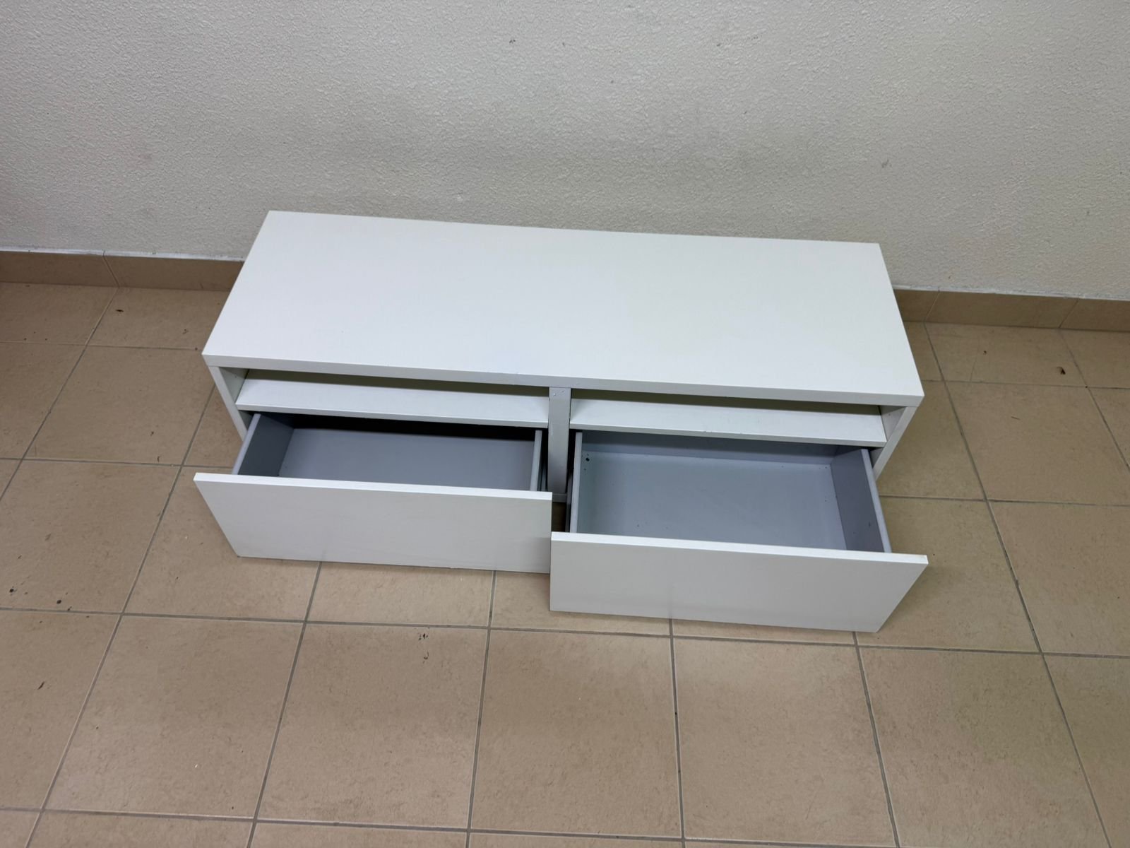 White TV stand from IKEA - Image 4