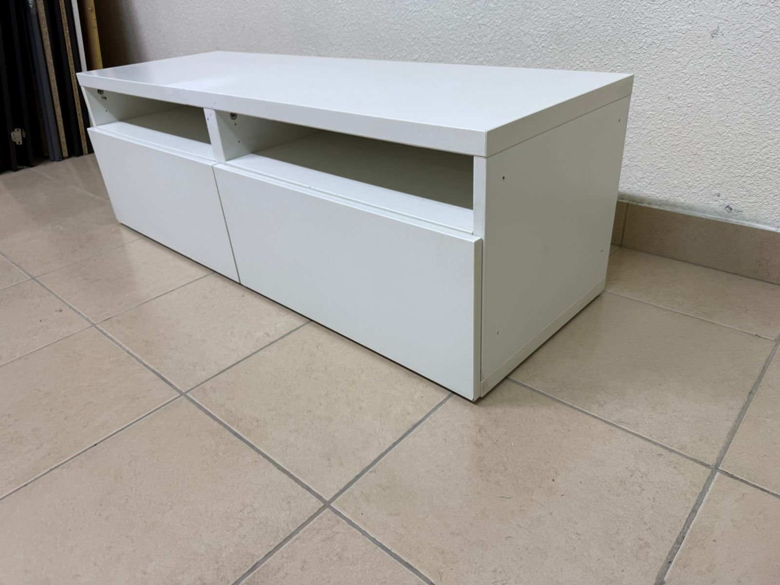 White TV stand from IKEA - Image 5