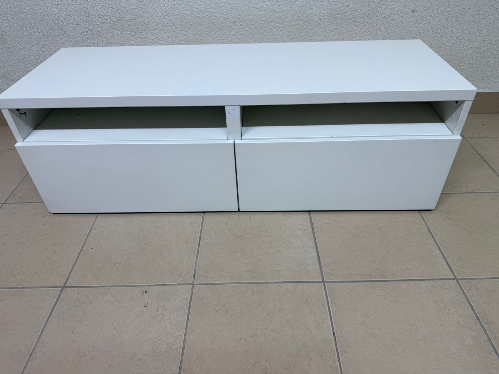 White TV stand from IKEA - Image 9
