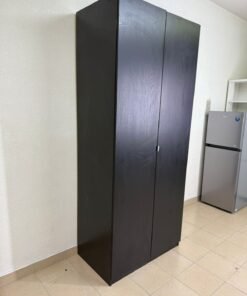 IKEA black wardrobe