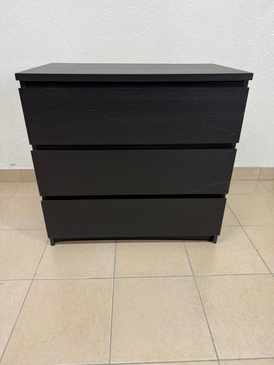 MALM chest of drawers from IKEA in dark brown - Image 2