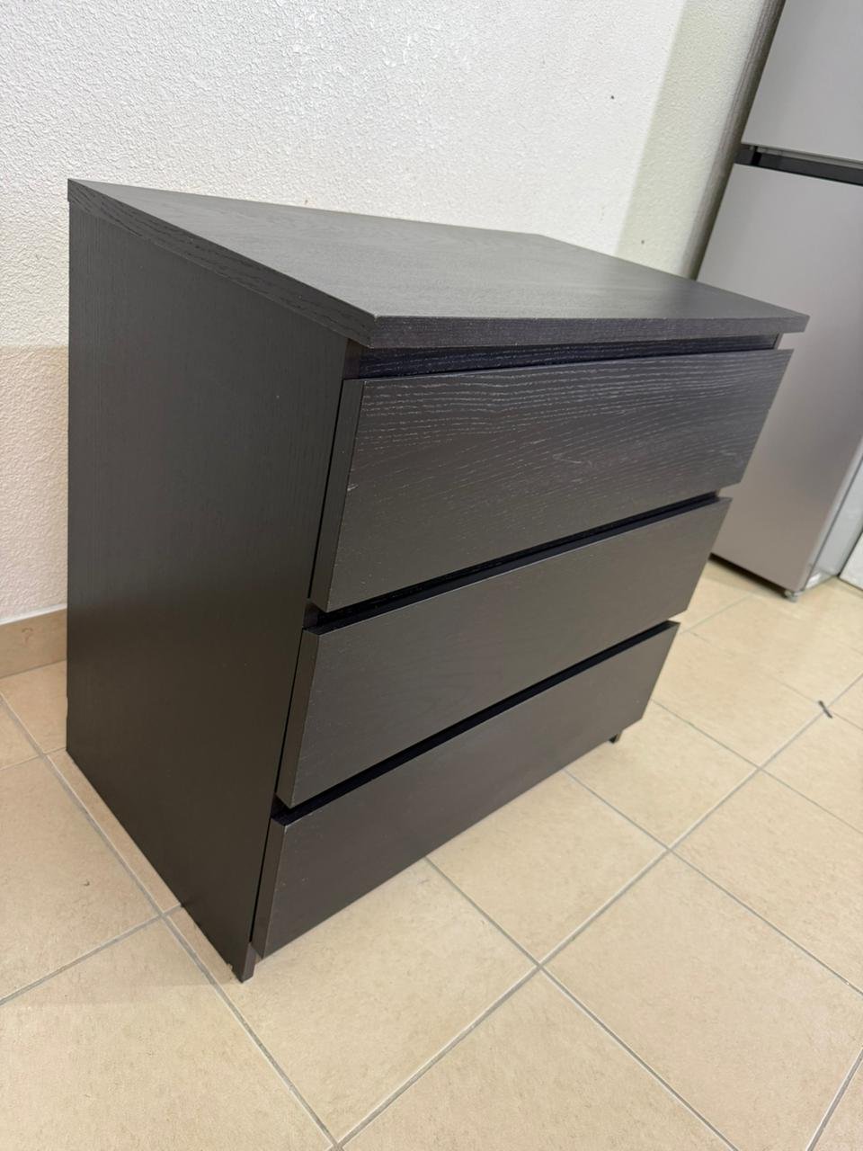 MALM chest of drawers from IKEA in dark brown - Image 6