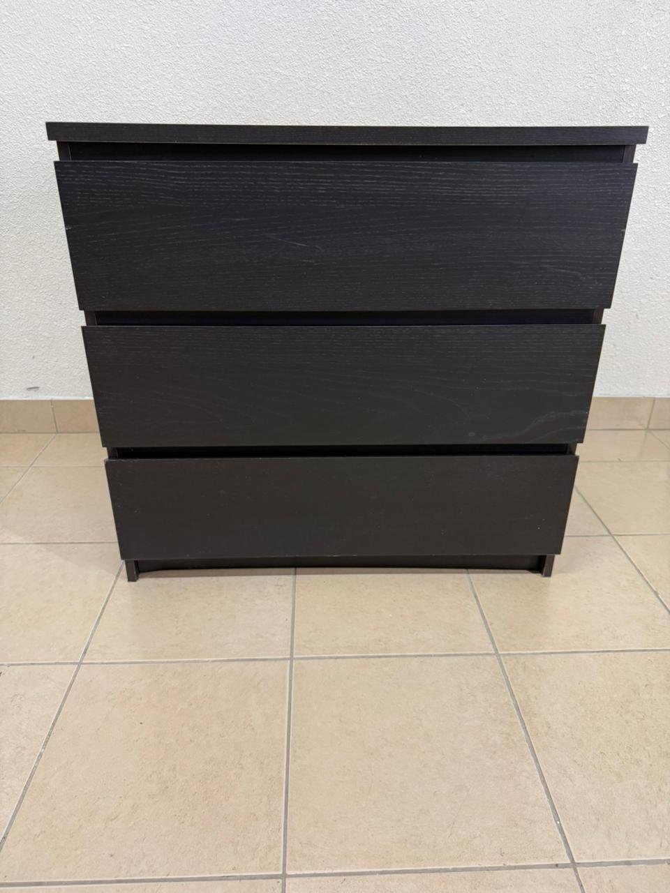 MALM chest of drawers from IKEA in dark brown - Image 8