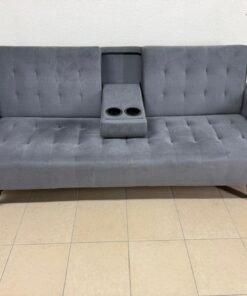 Home Centre 3-seater grey sofa bed