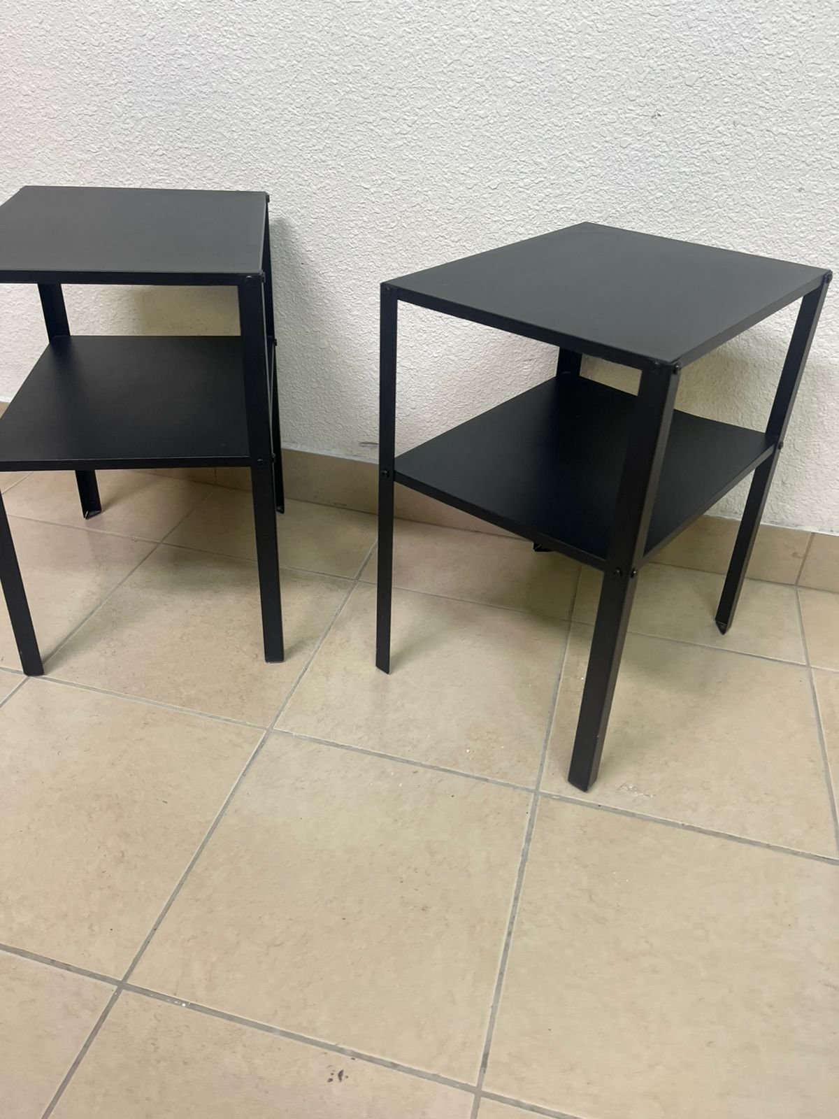 IKEA KNARREVIK side table in black - Image 2