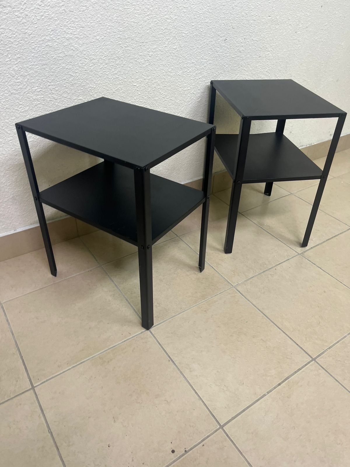 IKEA KNARREVIK side table in black - Image 3