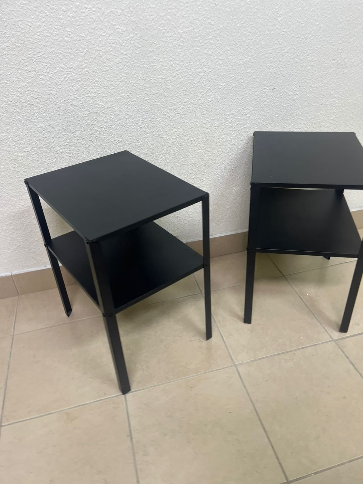 IKEA KNARREVIK side table in black - Image 4