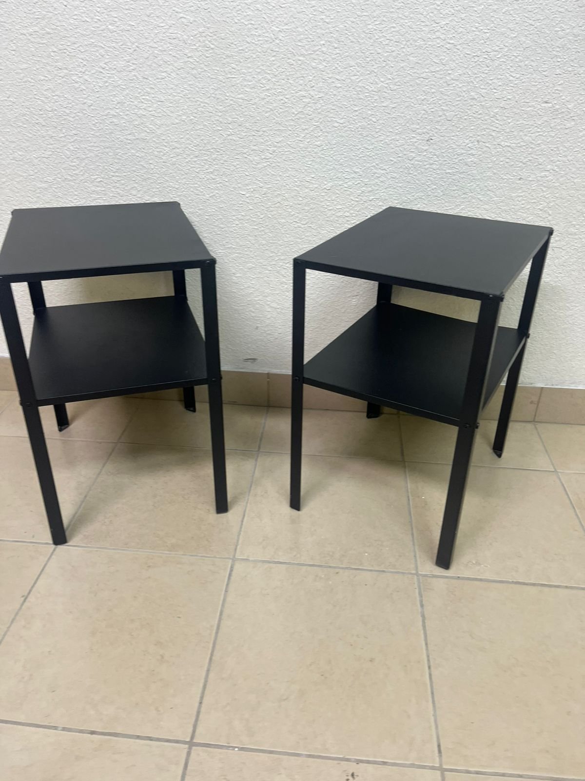 IKEA KNARREVIK side table in black - Image 8