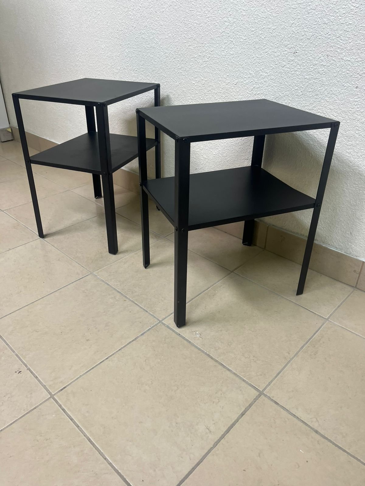 IKEA KNARREVIK side table in black