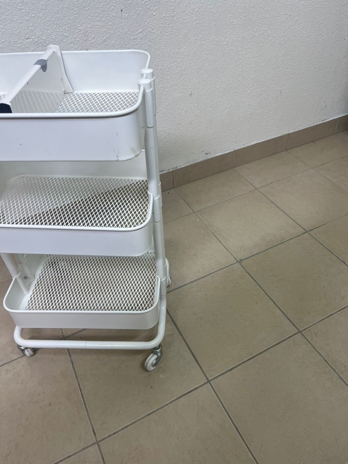 RÅSKOG storage cart from IKEA in white - Image 2