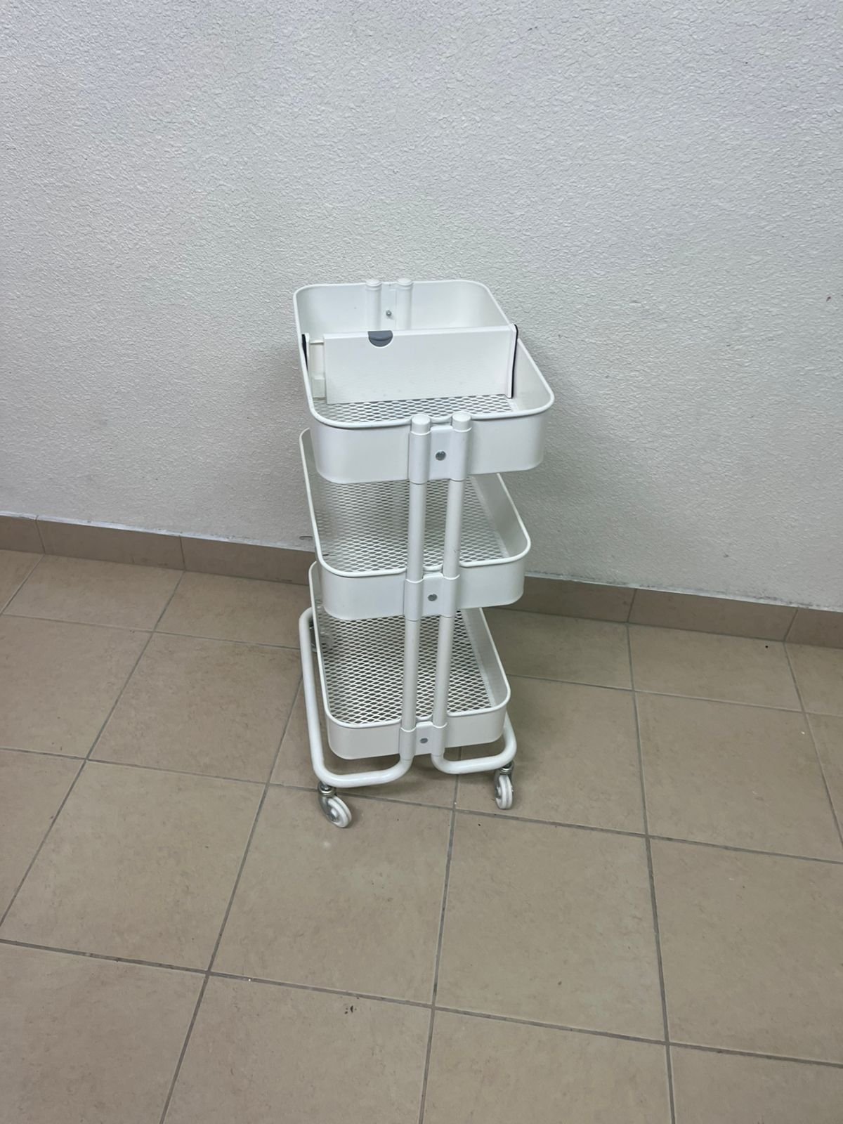 RÅSKOG storage cart from IKEA in white - Image 3