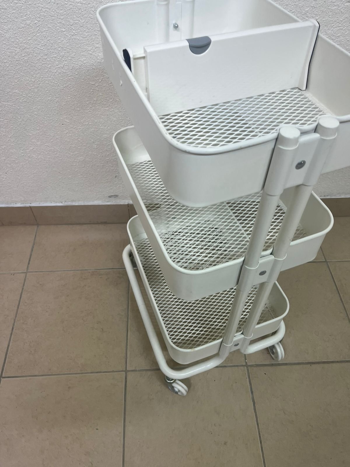 RÅSKOG storage cart from IKEA in white - Image 4