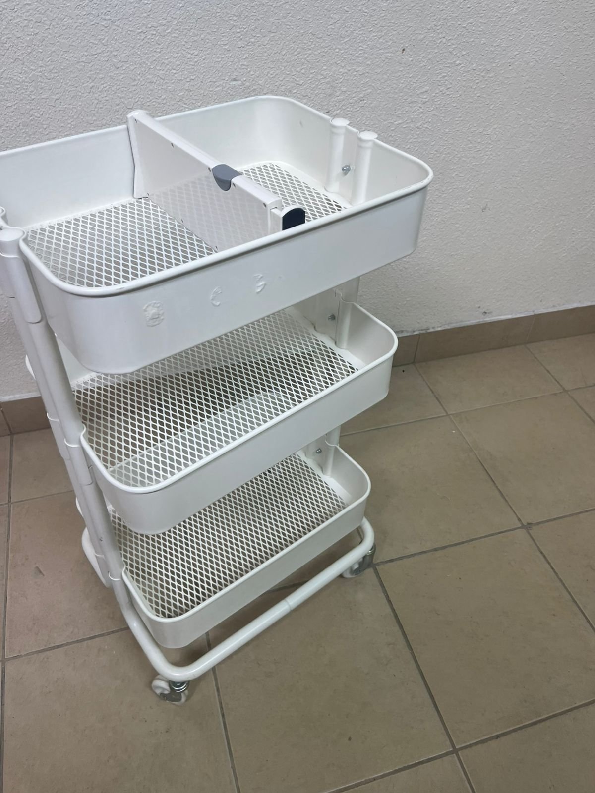 RÅSKOG storage cart from IKEA in white - Image 5