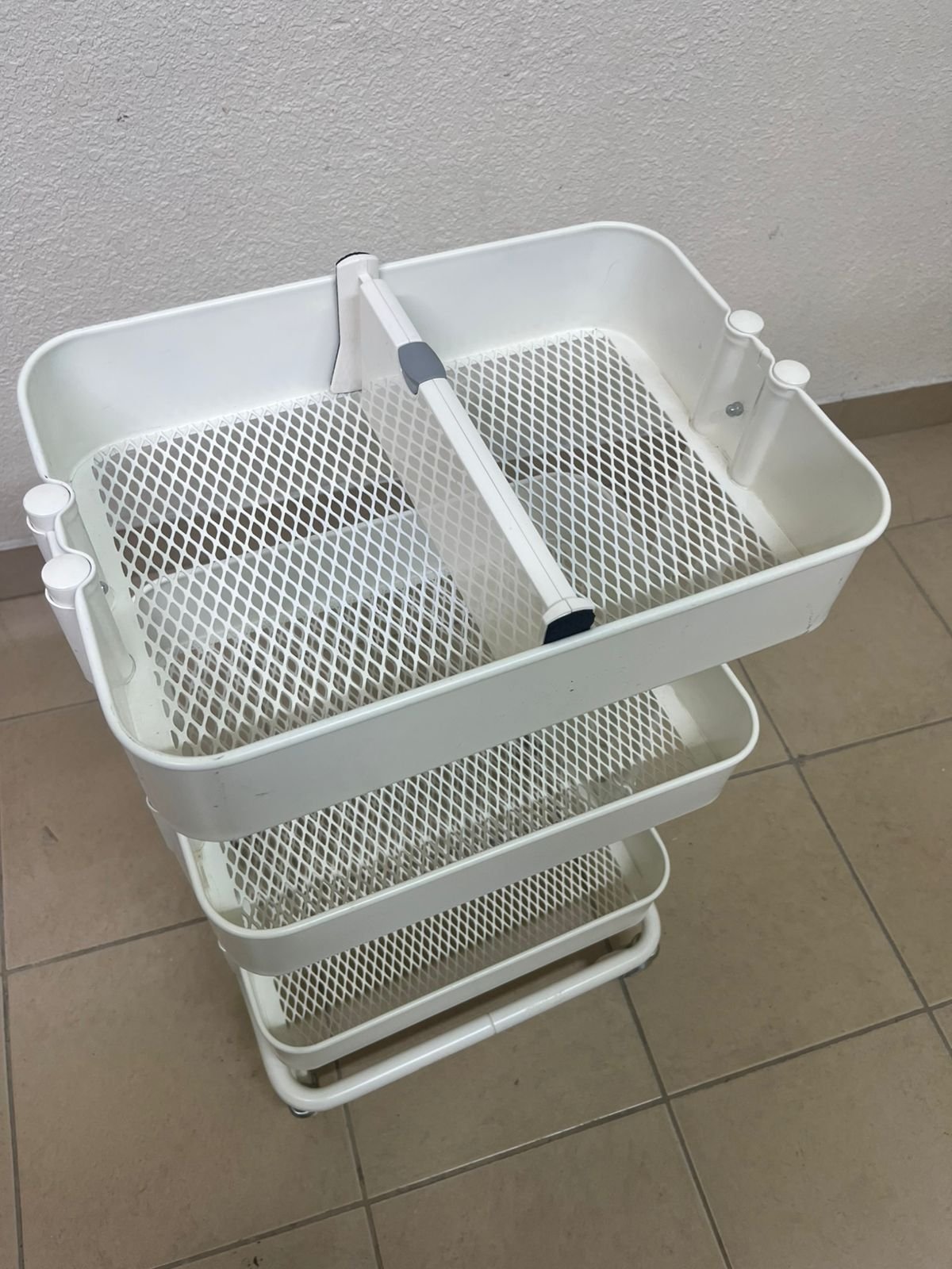 RÅSKOG storage cart from IKEA in white - Image 6