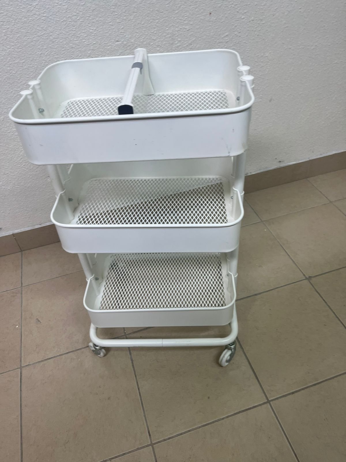 RÅSKOG storage cart from IKEA in white - Image 8