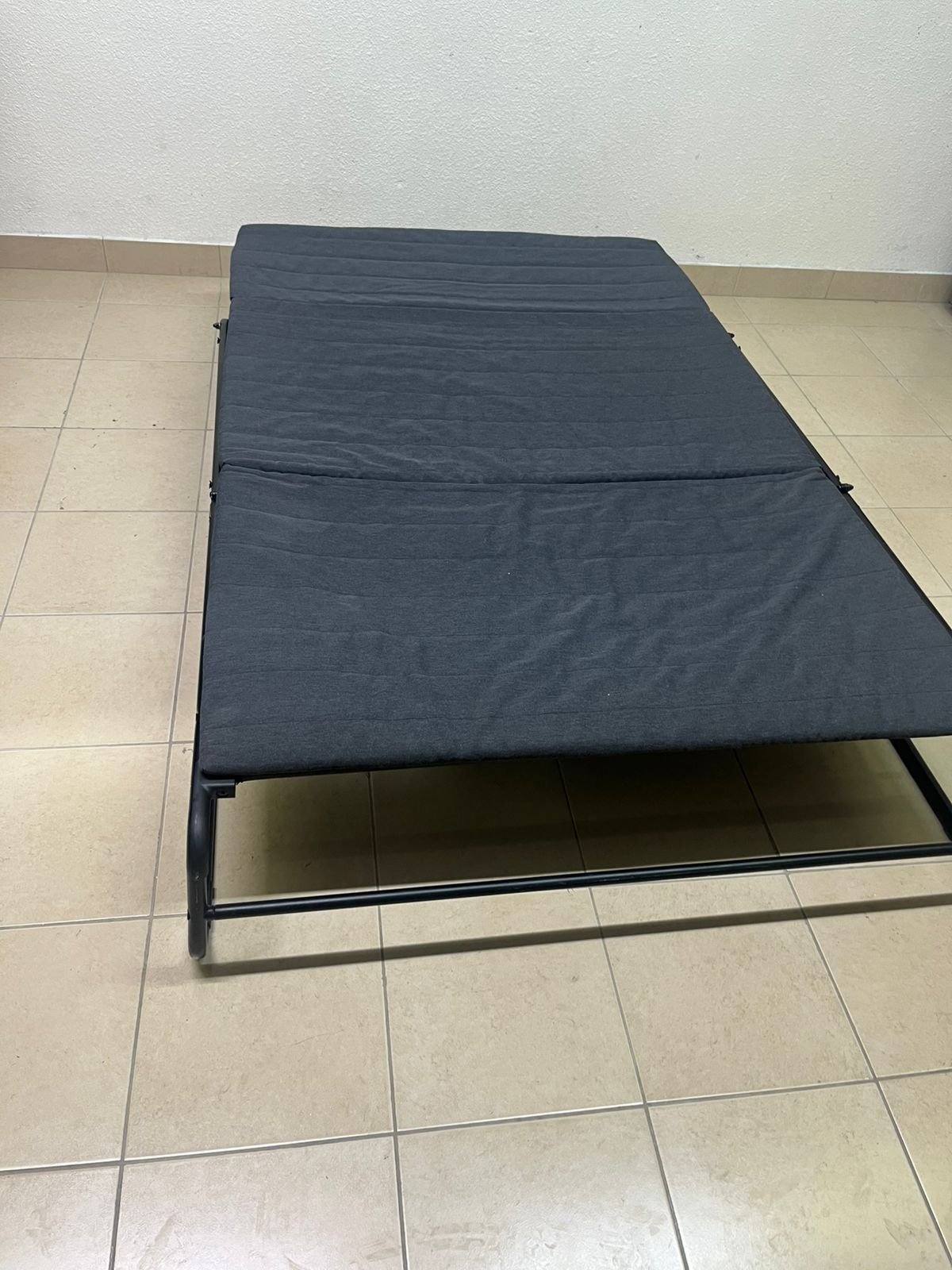 IKEA HAMMARN sofa bed in dark gray. - Image 6