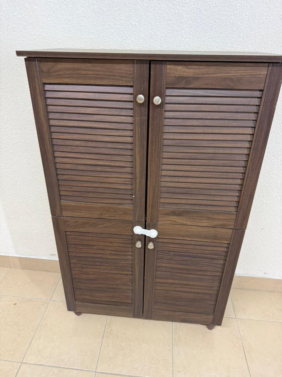 Home Centre four-door shoe cabinet