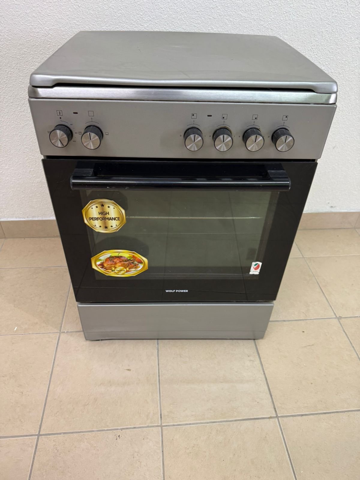 Wolf Power Freestanding Electric Stove (Steel) - Image 2