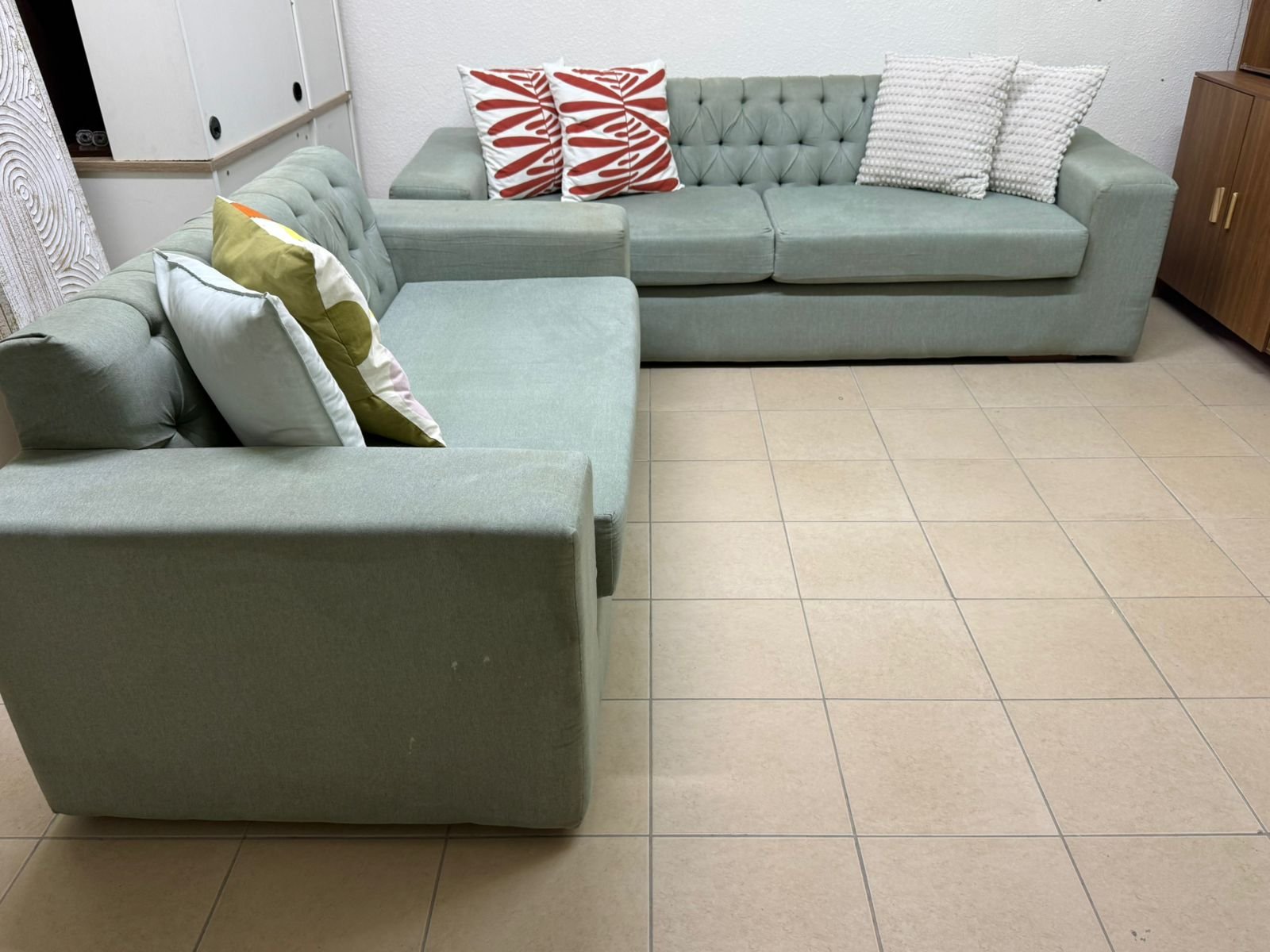 5-seater sofa made of solid wood - Image 16