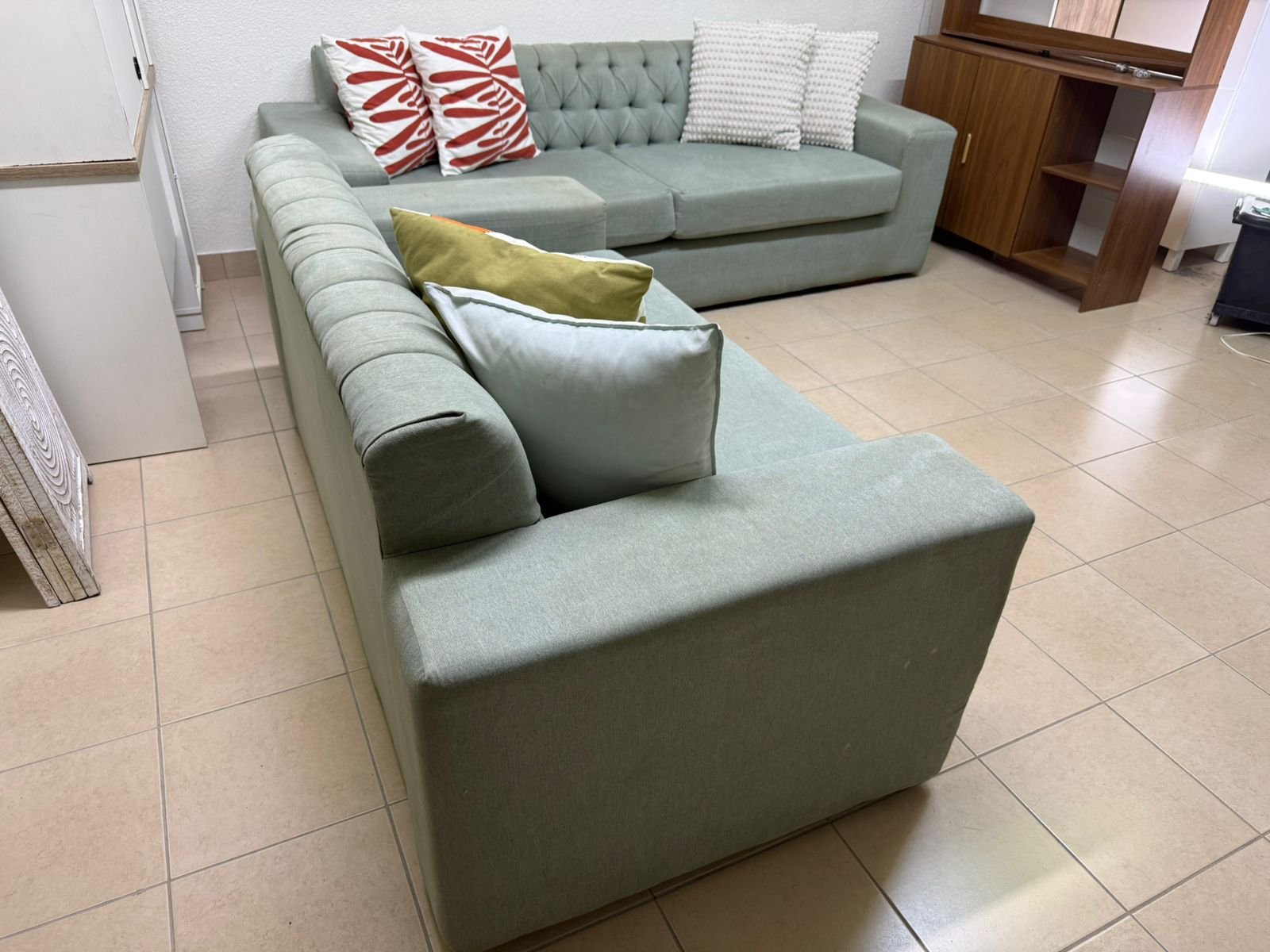 5-seater sofa made of solid wood - Image 7
