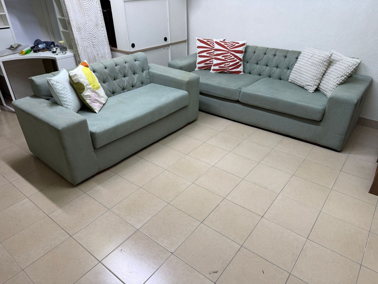 5-seater sofa made of solid wood - Image 8