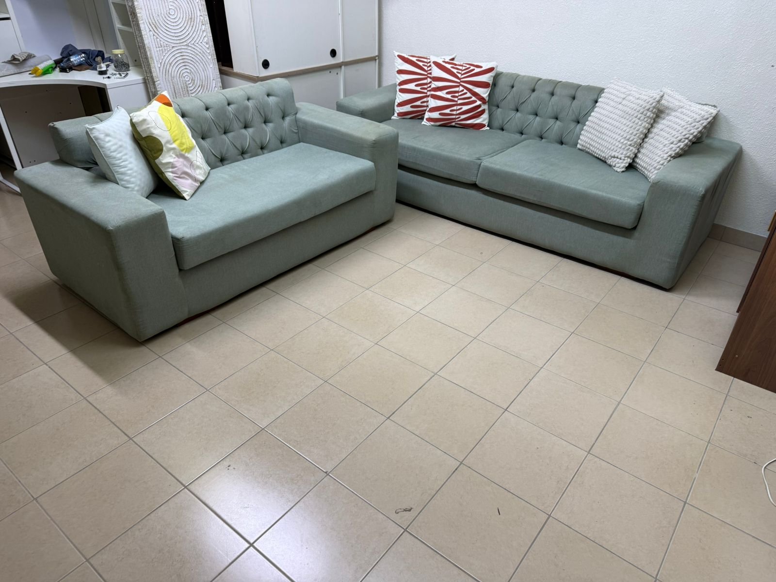 5-seater sofa made of solid wood - Image 5