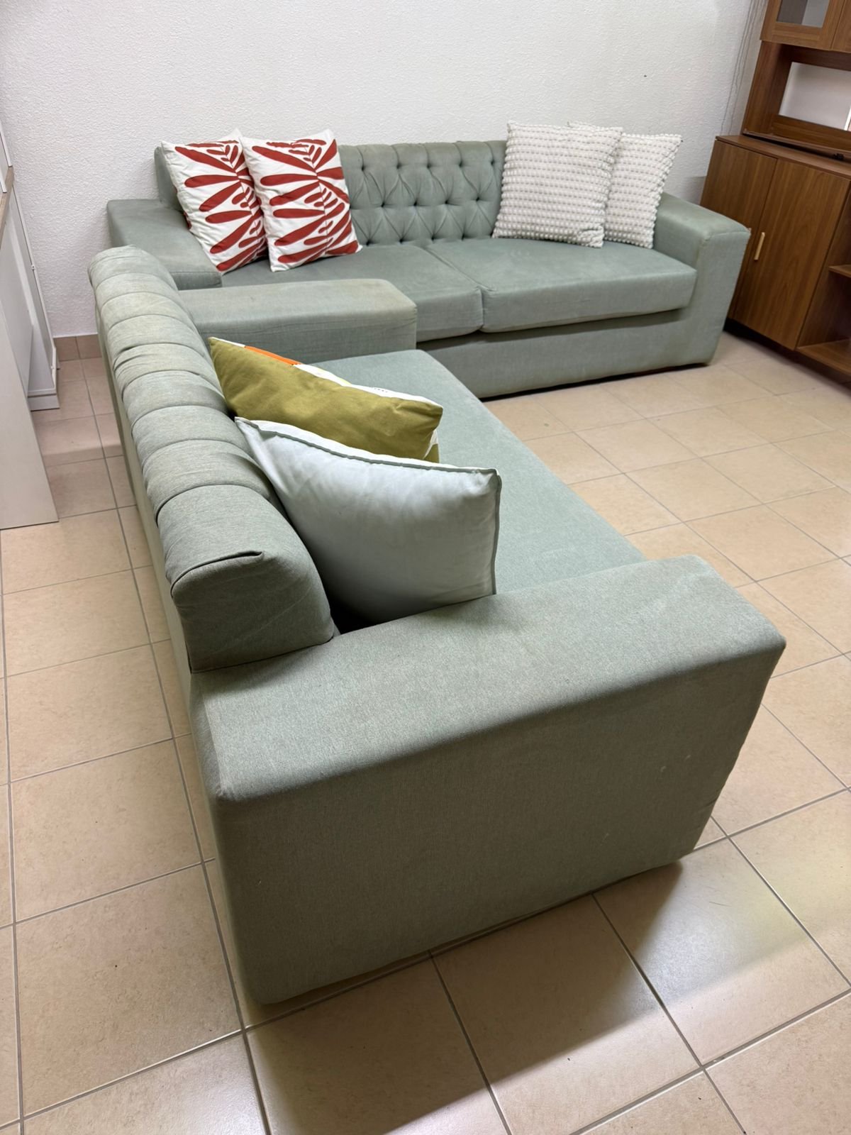 5-seater sofa made of solid wood - Image 6