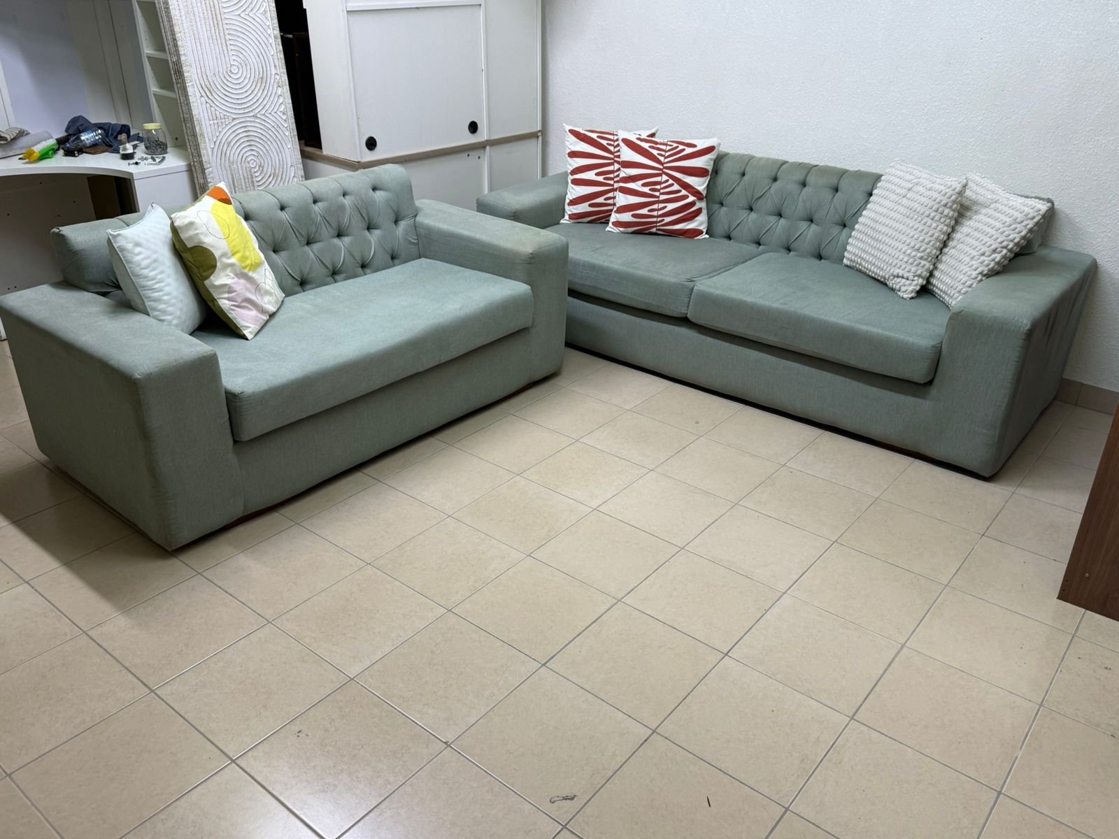 5-seater sofa made of solid wood - Image 2