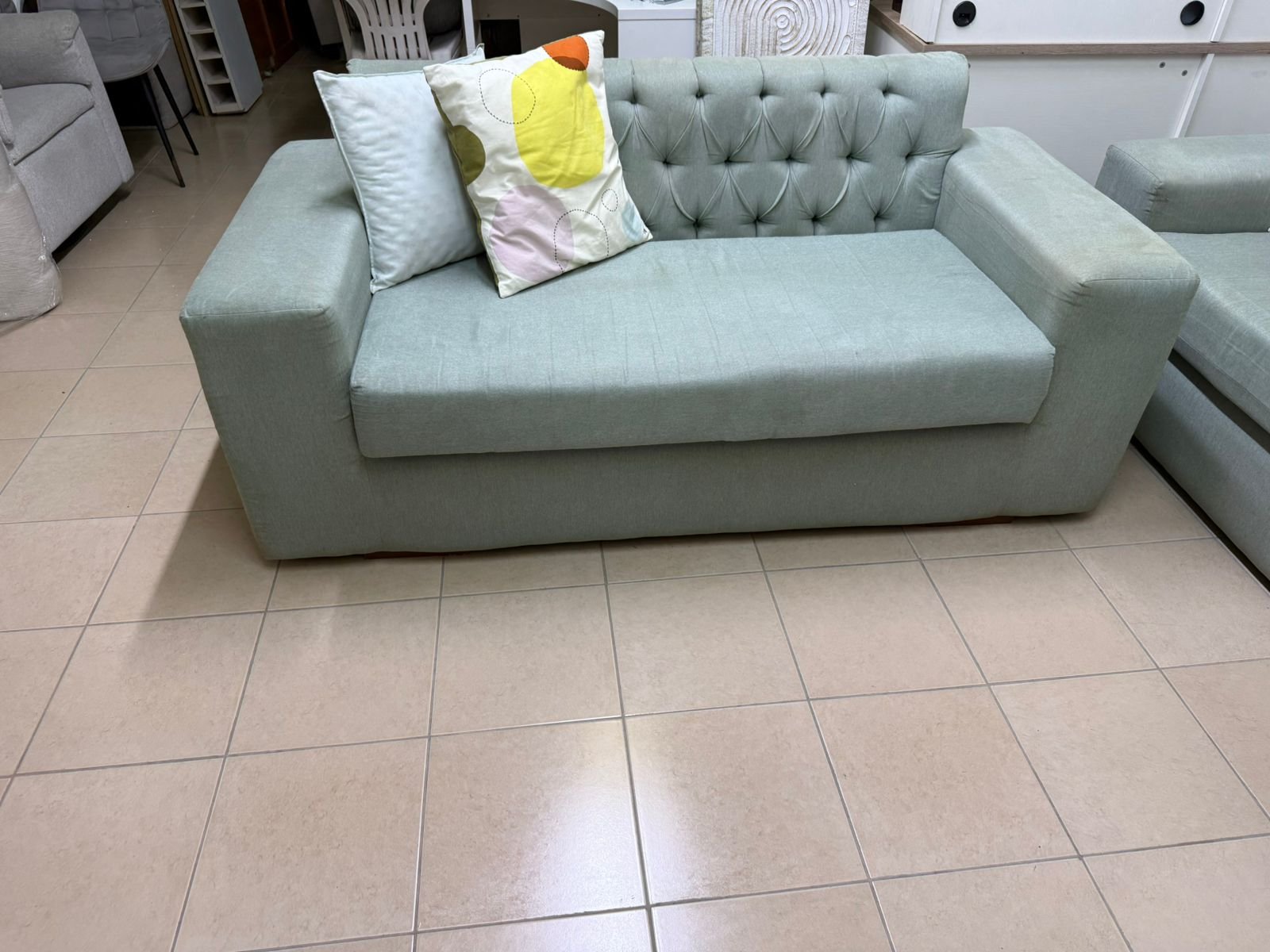 5-seater sofa made of solid wood - Image 4