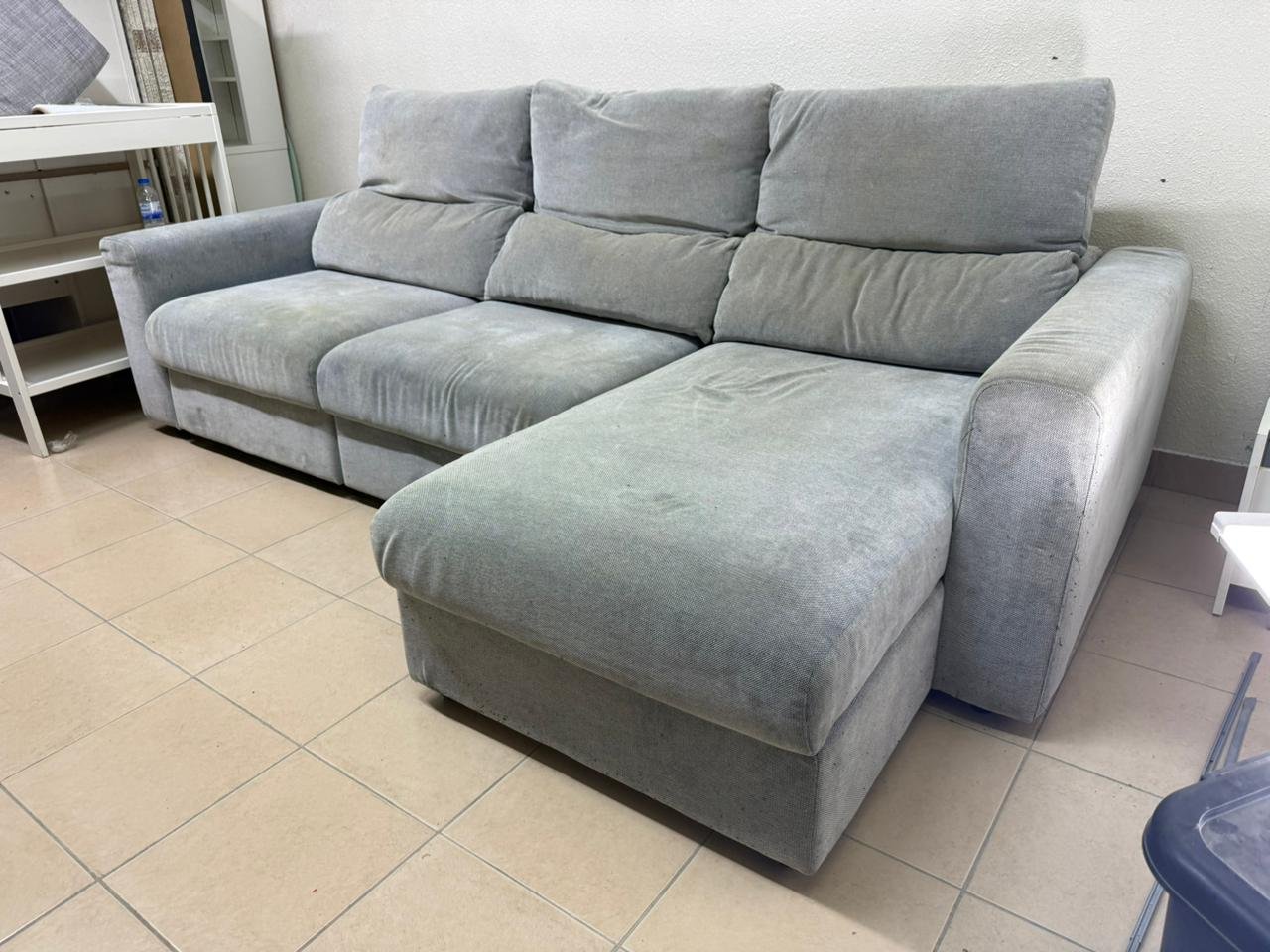 IKEA ESKILSTUNA three-seater sofa in gray