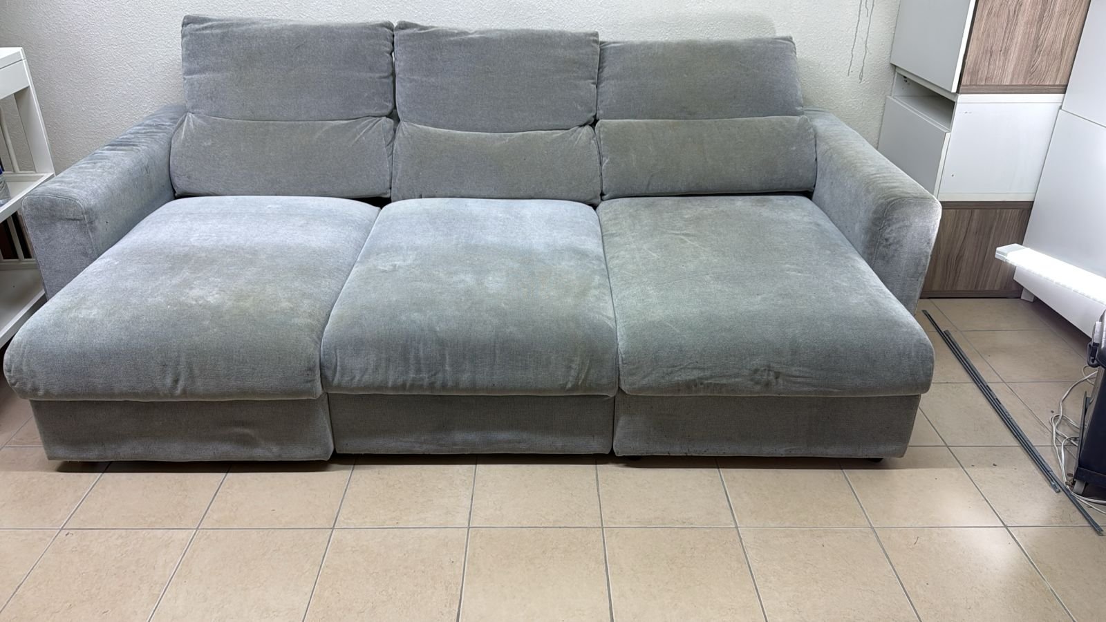 IKEA ESKILSTUNA three-seater sofa in gray - Image 3