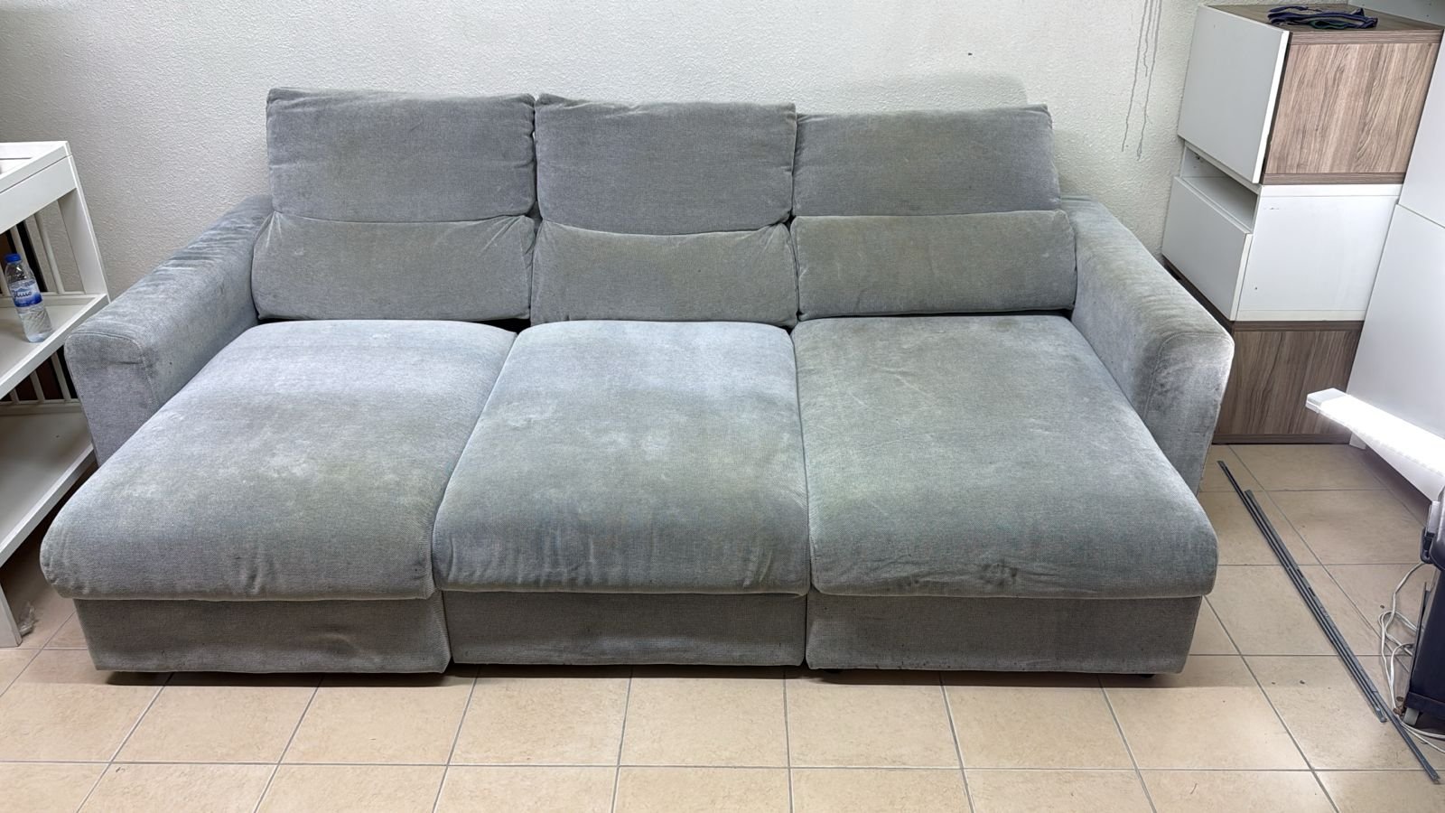 IKEA ESKILSTUNA three-seater sofa in gray - Image 11
