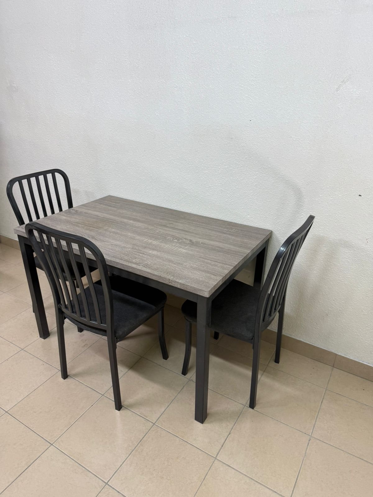 Dining table with 3 chairs