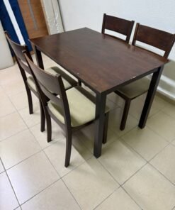 Dining table with 4 chairs