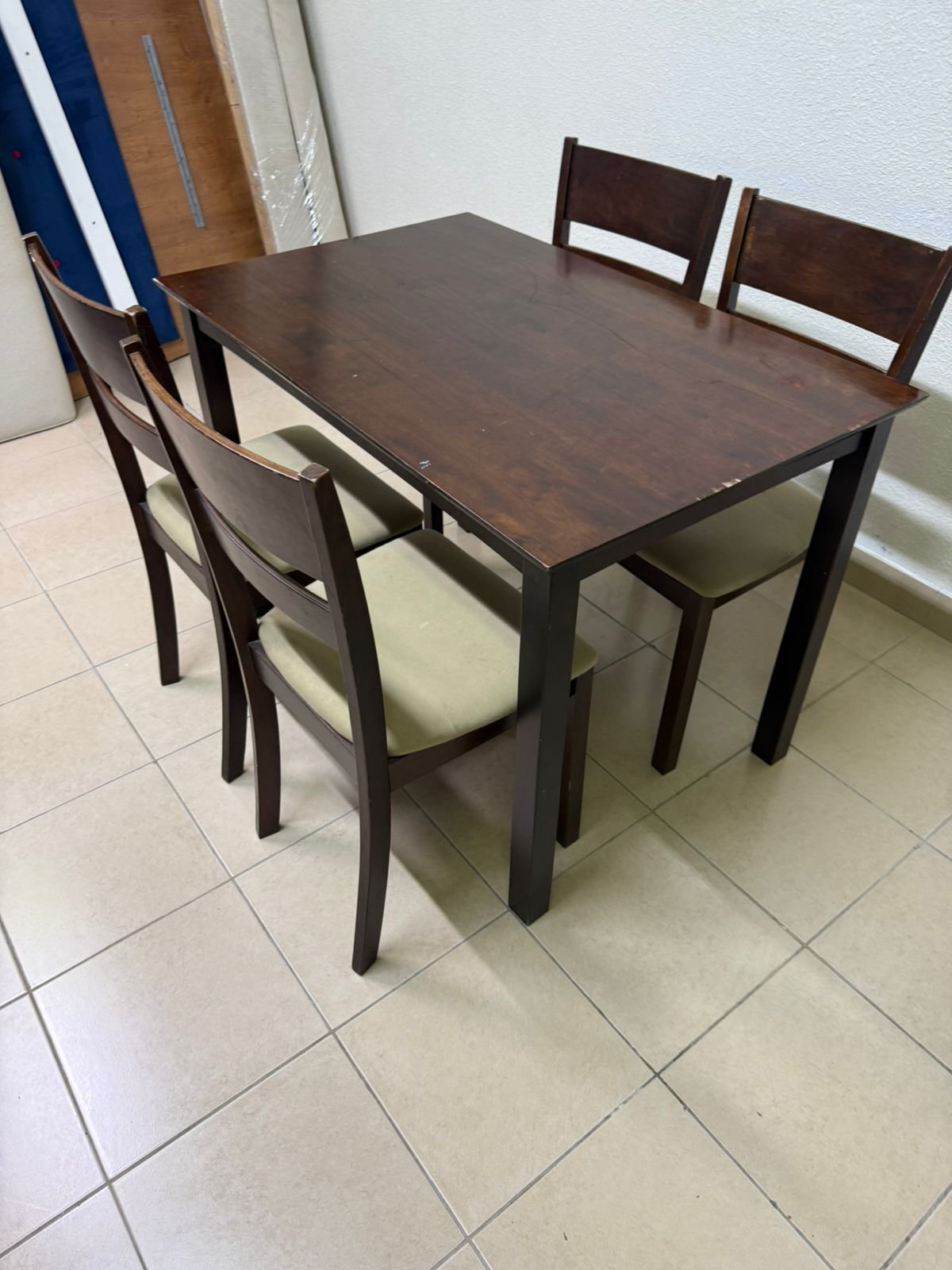 Dining table with 4 chairs