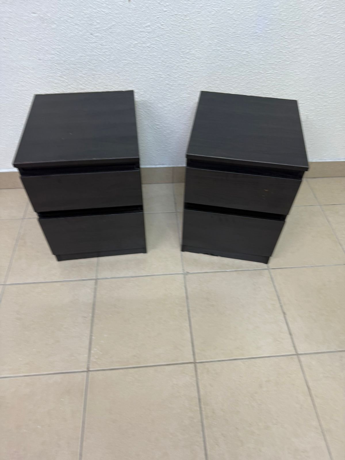 IKEA bedside tables, black - Image 6