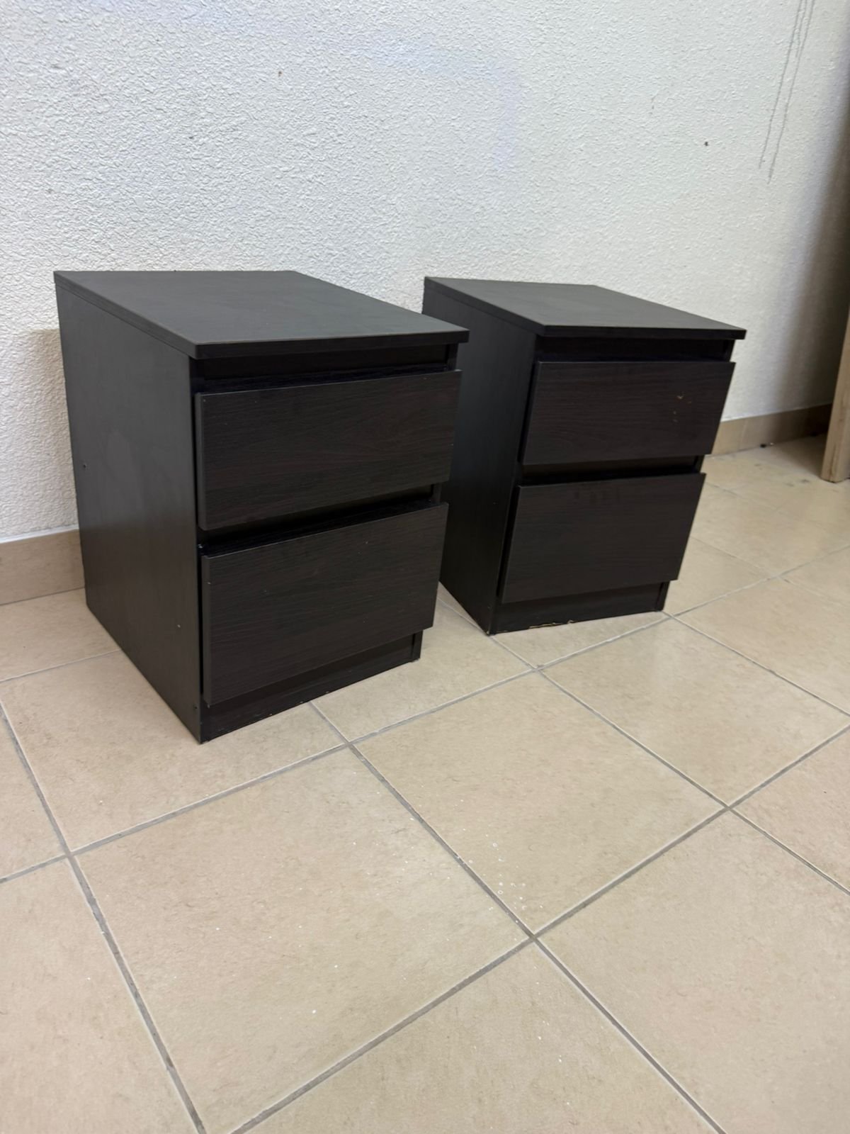 IKEA bedside tables, black - Image 11