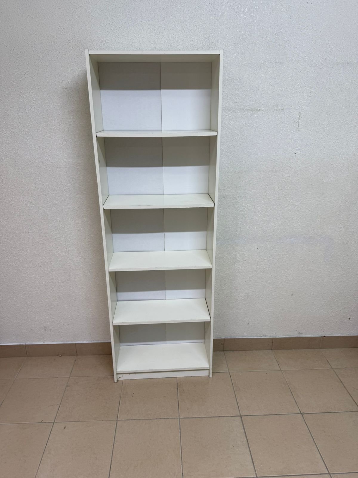 White IKEA shelving unit