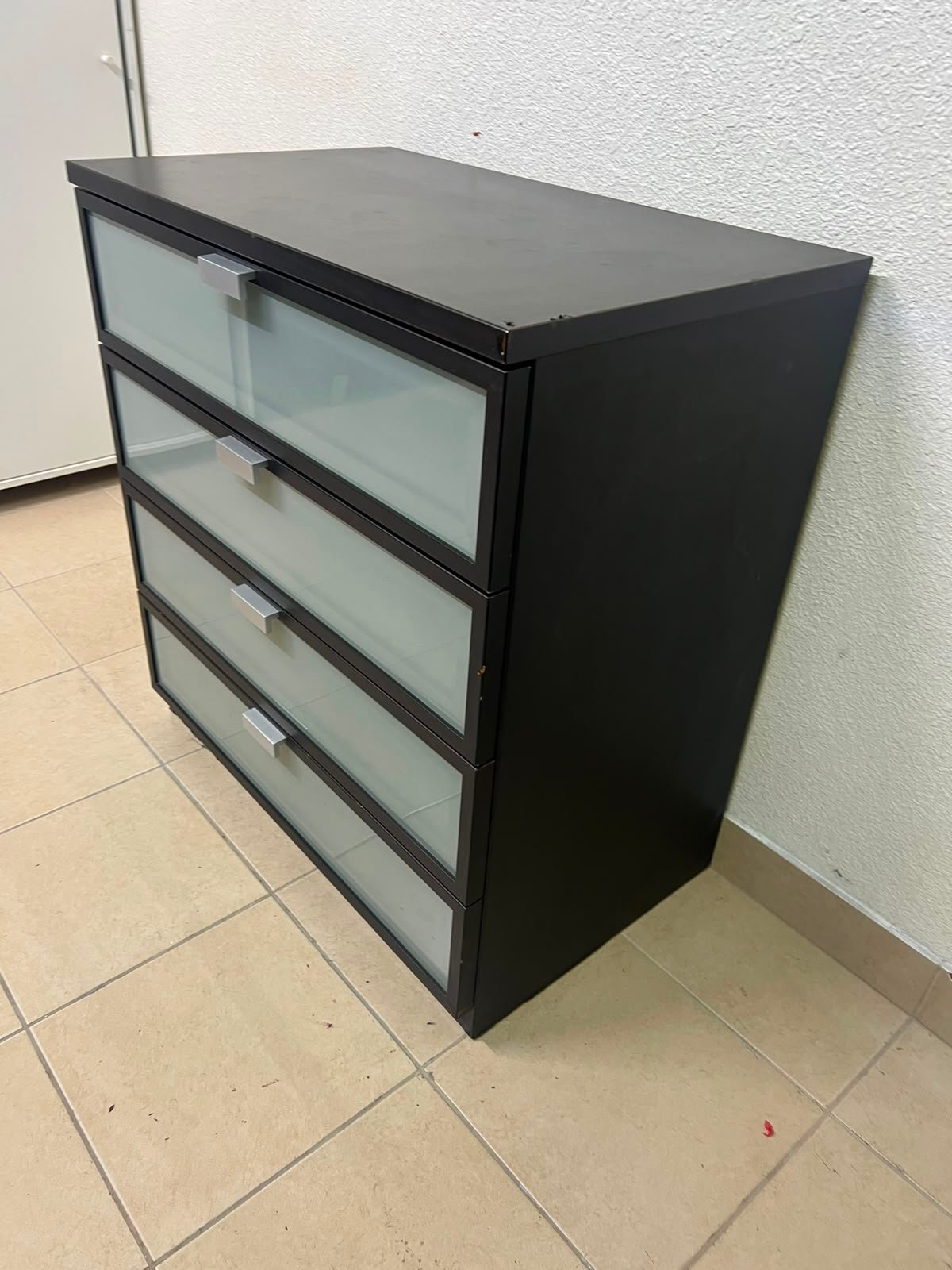 IKEA Hopen chest of drawers with 4 drawers, dark brown frame - Image 5