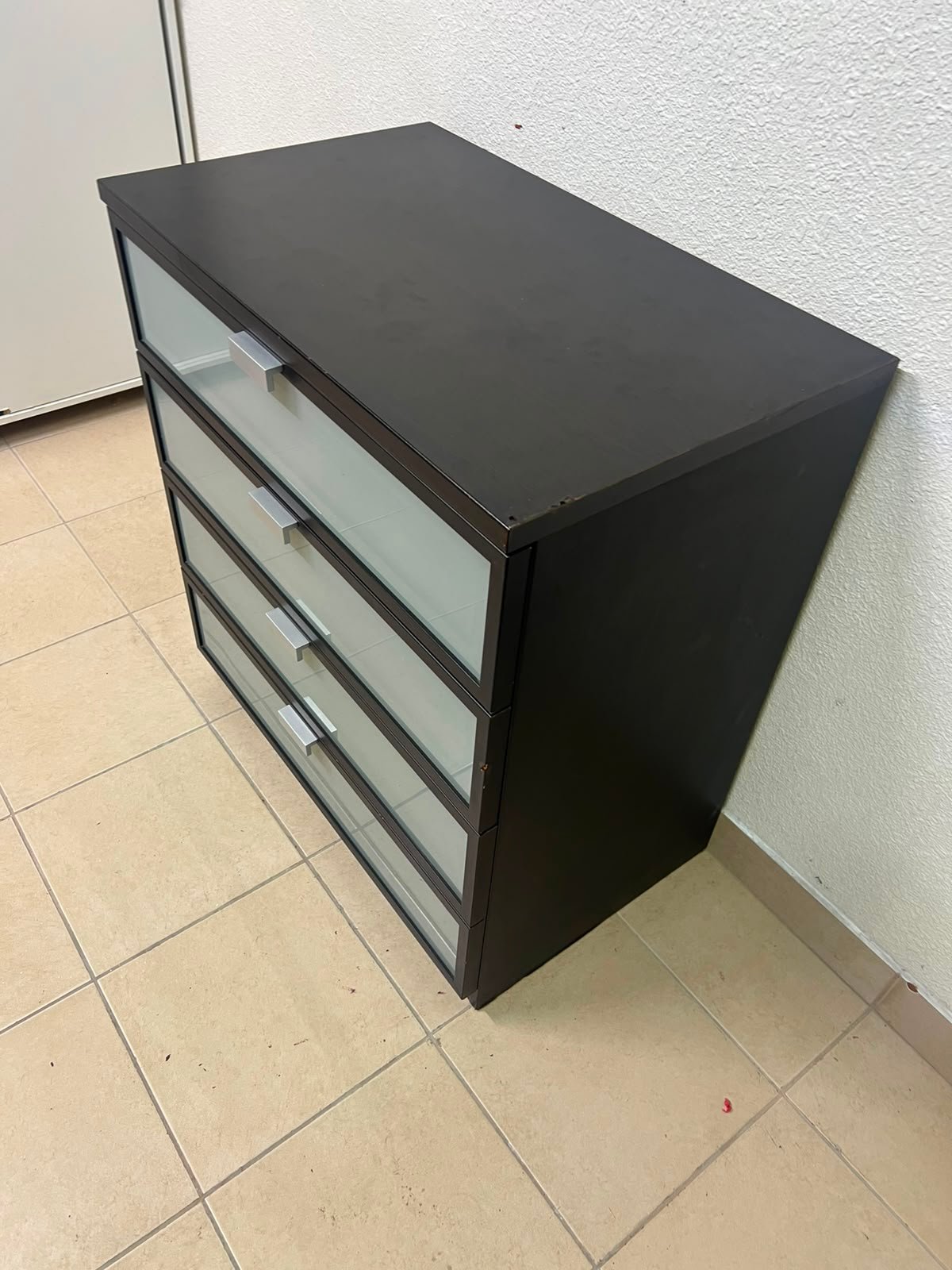 IKEA Hopen chest of drawers with 4 drawers, dark brown frame - Image 7