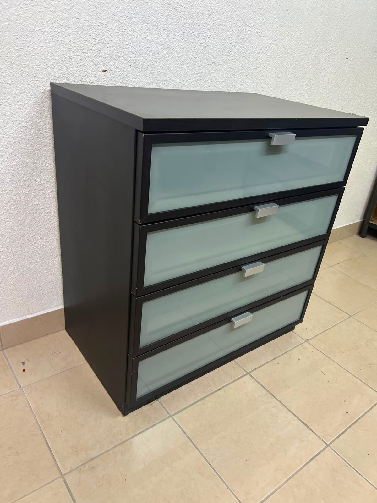 IKEA Hopen chest of drawers with 4 drawers, dark brown frame - Image 8