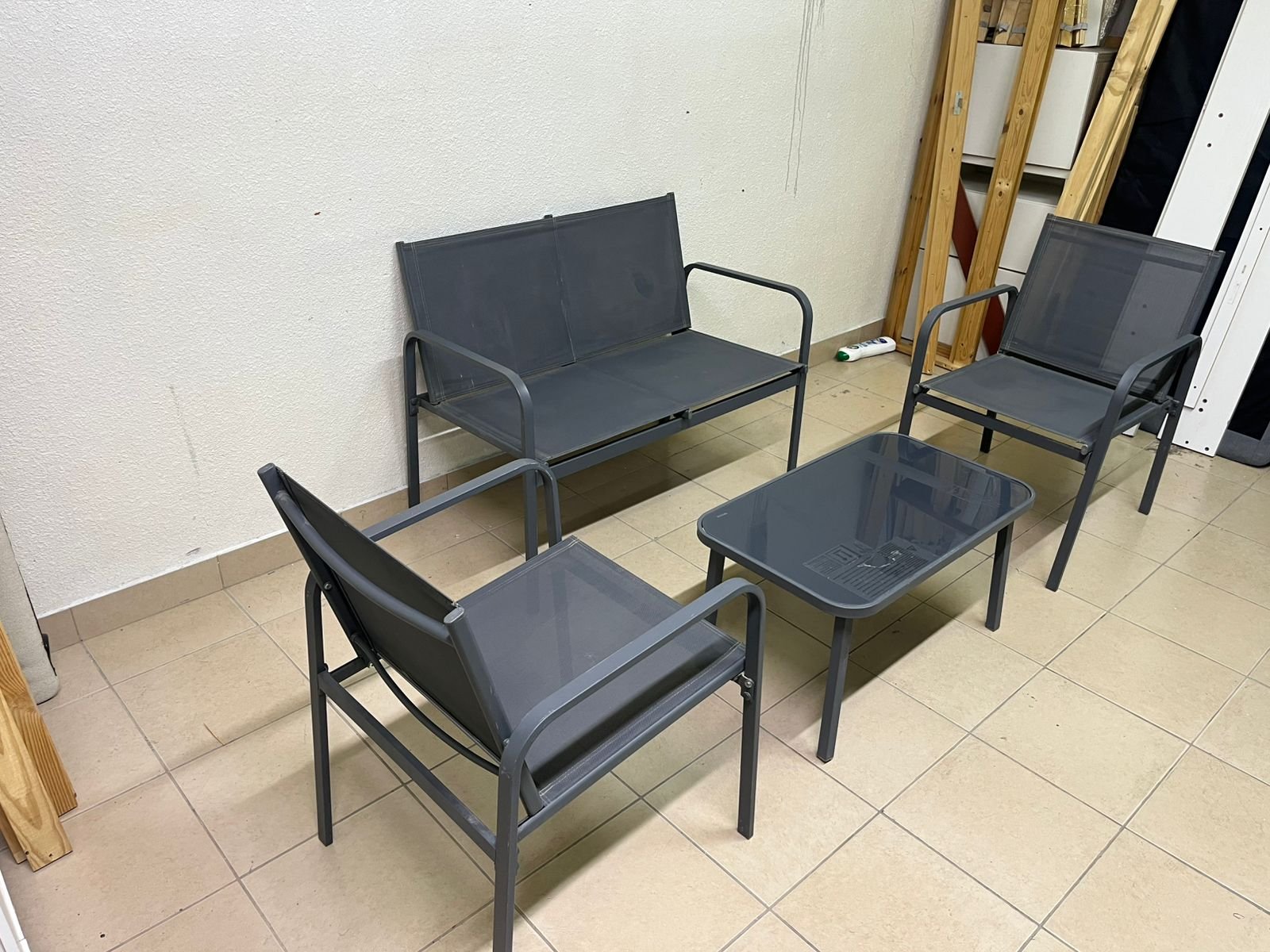 Outdoor garden seating