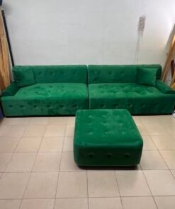 Green sofa, 4 seats