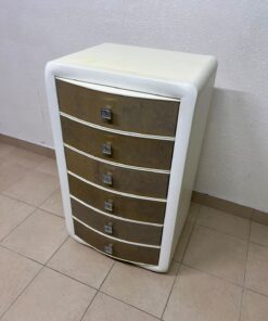 white drawer unit