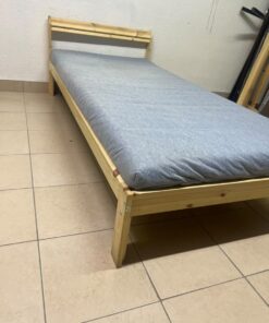 NEIDEN bed from IKEA made of solid pine wood, 90 x 200 cm