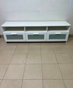 BRIMNES TV bench, white from IKEA