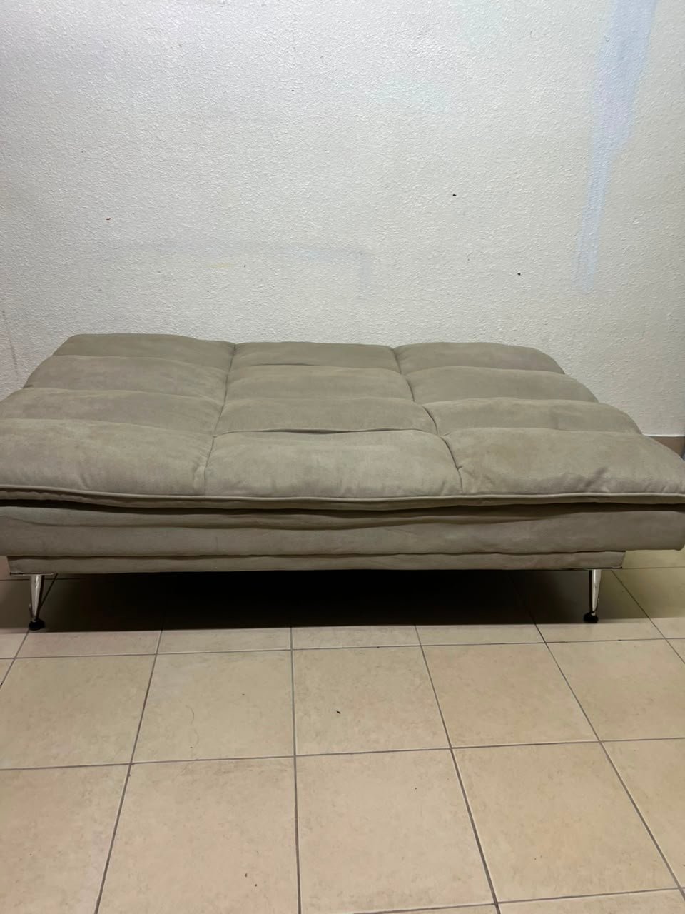 Salva 3-Seater Quilted Sofa Bed - Image 5
