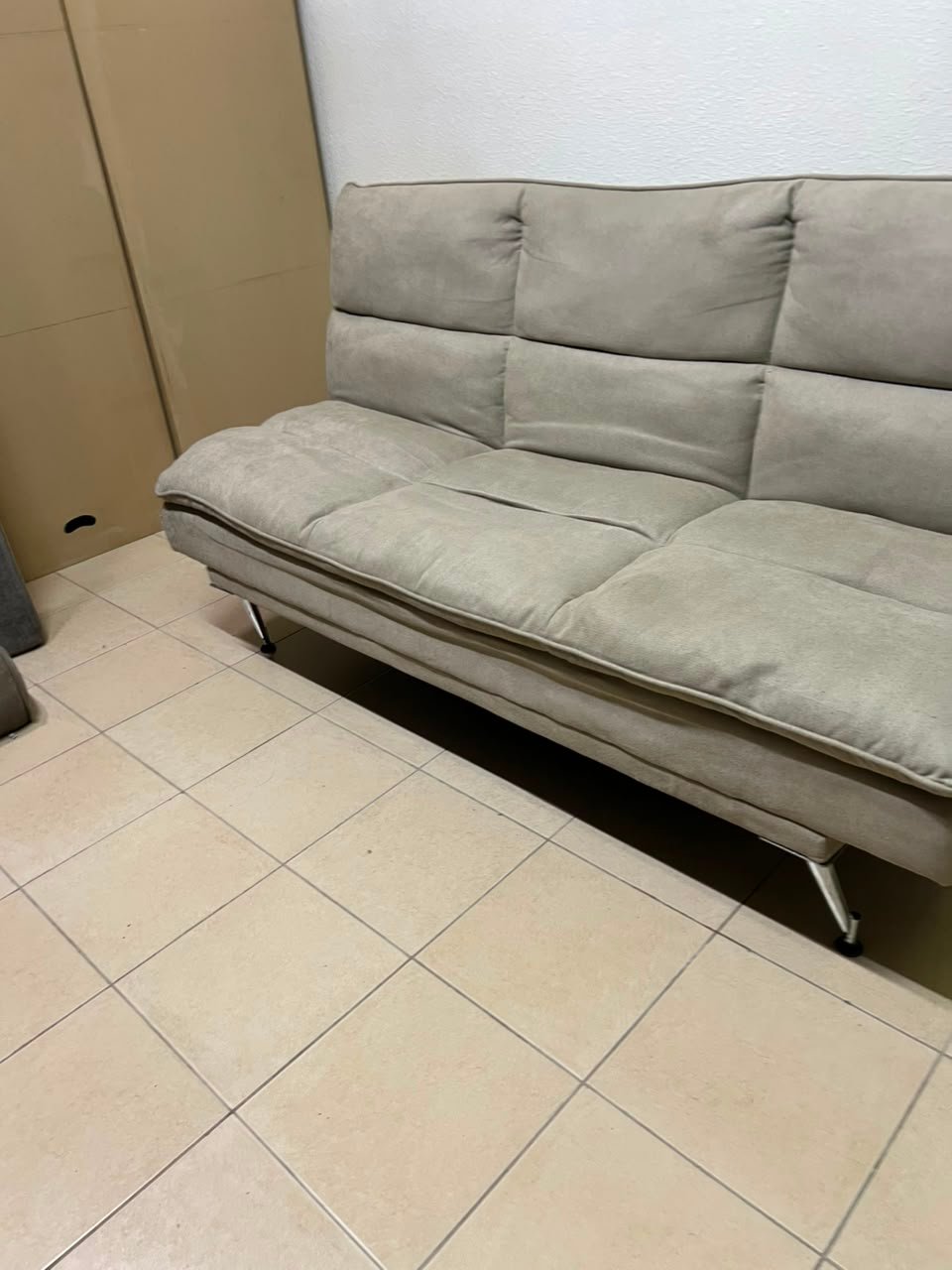 Salva 3-Seater Quilted Sofa Bed - Image 6