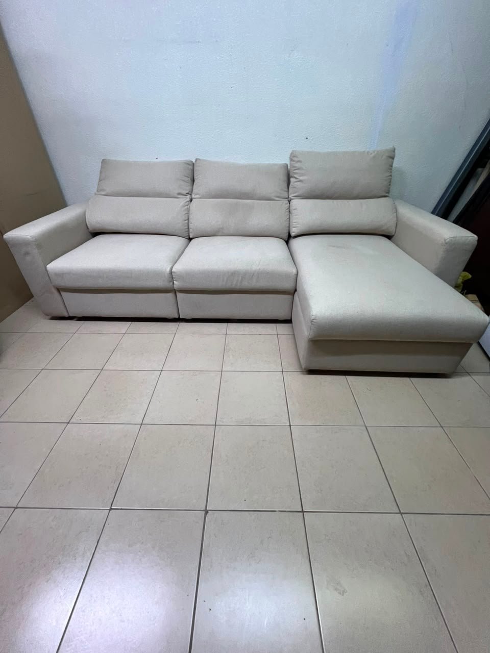 IKEA ESKILSTUNA three-seater sofa with chaise lounge - Image 10